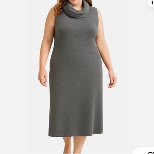 Ralph Lauren silk and cashmere sweater dress